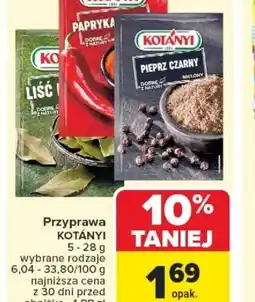 Carrefour Przyprawa Kotanyi oferta