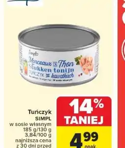 Carrefour Tuńczyk Simpl oferta