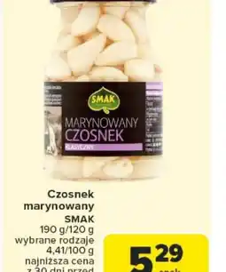 Carrefour Czosnek marynowany Smak oferta