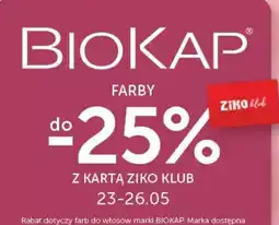 Ziko Dermo Farby Biokap oferta