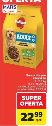 Carrefour Karma dla psa Pedigree oferta