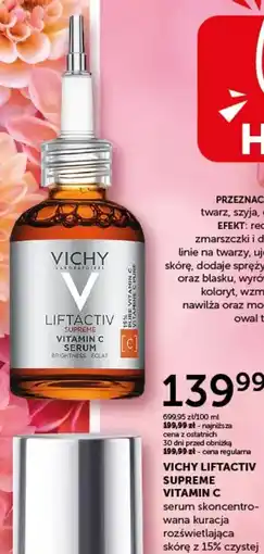 Ziko Dermo Vichy Liftactiv Supreme Vitamin C oferta