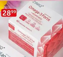 Ziniq Omega-3 Forte + Witamina D3