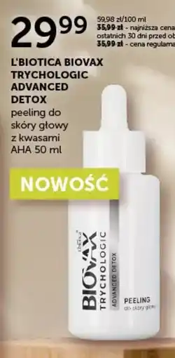 Ziko Dermo L'biotica Biovax Trychologic Advanced Detox oferta