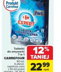 Carrefour Tabletki do zmywarki Carrefour Expert oferta