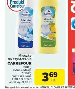 Carrefour Mleczko do czyszczenia Carrefour oferta
