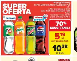 Carrefour Napój gazowany Pepsi, Mirinda, Mountain Dew, 7up oferta