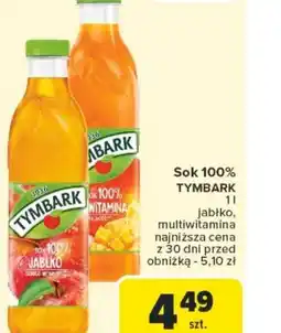 Carrefour Sok 100% Tymbark oferta