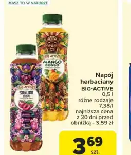 Carrefour Napój herbaciany Big-Active oferta