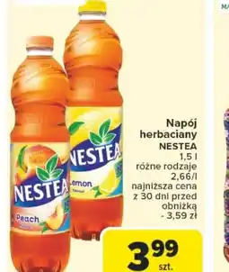 Carrefour Napój herbaciany Nestea oferta