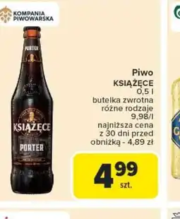 Carrefour Piwo Książęce oferta