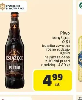 Carrefour Piwo Książęce oferta
