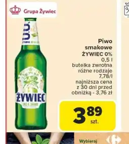 Carrefour Piwo Zywiec 0% oferta