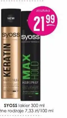 Jaśmin Syoss lakier oferta