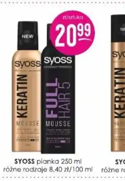 Jaśmin Syoss pianka oferta