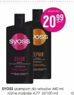 Jaśmin Syoss szampon do włosów oferta