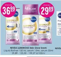 Jaśmin Nivea Luminous Skin Glow krem oferta