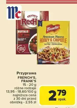Carrefour Przyprawa Frank's oferta