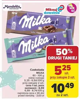 Carrefour Market Czekolada Milka 80-100g oferta