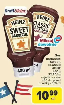 Carrefour Sos barbecue HEINZ 480g oferta