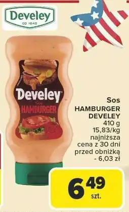 Carrefour Sos HAMBURGER DEVELEY 410g oferta