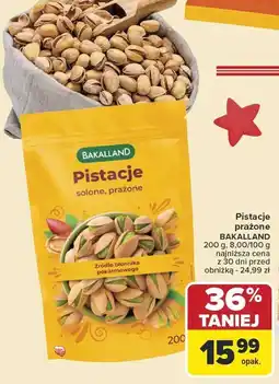Carrefour Market Pistacje prażone 200g Bakalland oferta