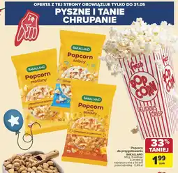 Carrefour Market Popcorn smak serowy 90g Bakalland oferta