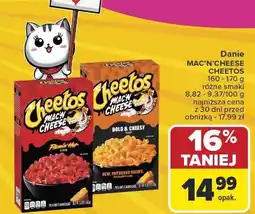 Carrefour Market Danie MAC'N'CHEESE CHEETOS 160-170g oferta