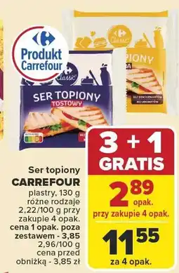 Carrefour Ser topiony Carrefour 130g oferta
