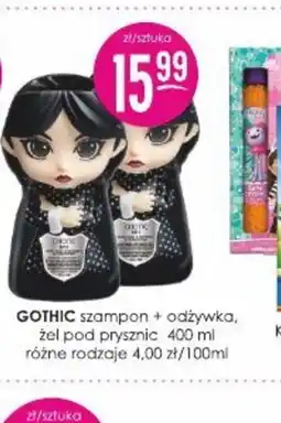 Jaśmin Gothic szampon + odżywka, żel pod prysznic oferta