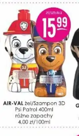 Jaśmin AIR-VAL żel/szampon 3D Psi Patrol oferta