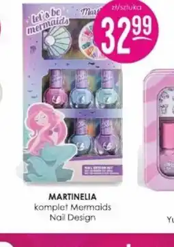 Jaśmin Martinelia komplet Mermaids Nail Design oferta