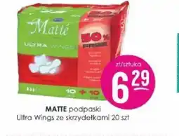 Jaśmin Podpaski Matte Ultra Wings ze skrzydełkami oferta