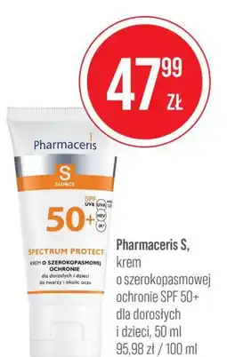 Apteka Cosmedica Pharmaceris S, krem o szerokopasmowej ochronie SPF 50+ oferta