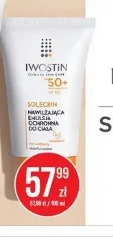 Apteka Cosmedica Iwostin Solecrin oferta