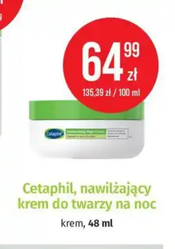 Apteka Cosmedica Cetaphil, nawilżający krem do twarzy na noc oferta