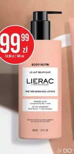 Apteka Cosmedica Lierac Body-Nutri Le Lait Relipidant oferta