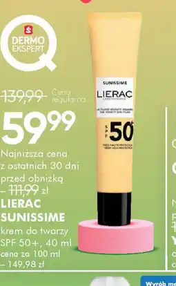 SuperPharm Lierac Sunissime oferta