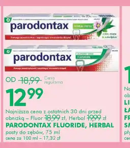 SuperPharm Parodontax Fluoride, Herbal oferta