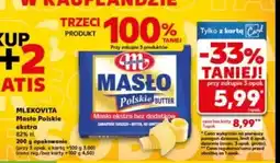 Kaufland Masło ekstra Mlekovita masło polskie oferta