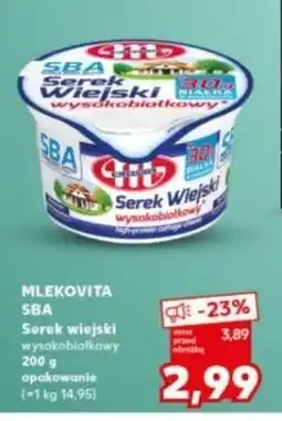 Kaufland Jogurt naturalny wysokobiałkowy Mlekovita sba oferta