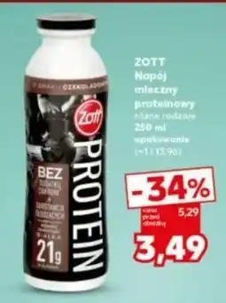 Kaufland Napój czekoladowy Zott protein oferta