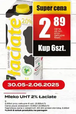 Supeco Mleko UHT 2% Łaciate 1l oferta