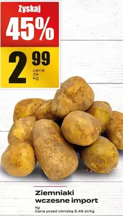 Supeco Ziemniaki wczesne import 1kg Supeco oferta