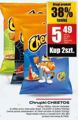 Supeco Chrupki CHEETOS różne rodzaje oferta