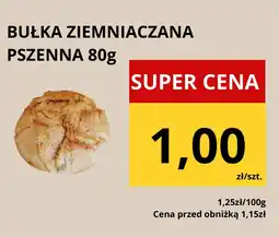 Supeco Bułka ziemniaczana pszenna 80g Supeco oferta