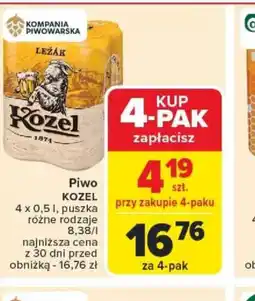 Carrefour Piwo Kozel oferta