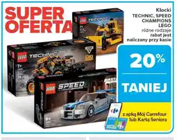 Carrefour Klocki Technic, Speed Champions Lego oferta