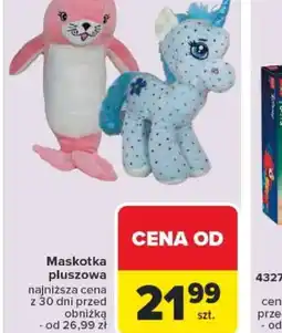 Carrefour Maskotka pluszowa oferta