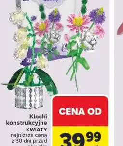 Carrefour Klocki konstrukcyjne Kwiaty oferta